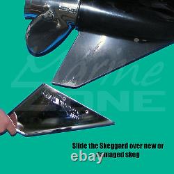 SKEGGARD YAMAHA Outboard Motor SKEG GUARD 20-25-30HP SKEG PROTECTOR usa made