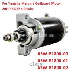 STARTING MOTOR ASSY For Yamaha Outboard Engine 20HP 25HP 4T 65W-81800-02