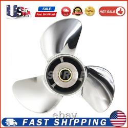 Stainless Outboard Propeller 13 1/2x21 P For Yamaha Motor F 70-115 HP 15 Spline
