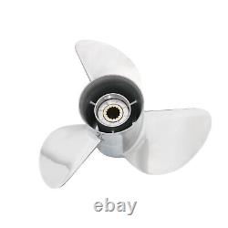 Stainless Propeller 13x19-K For Yamaha Boat Outboard Motor 50-130 hp 15 Spline