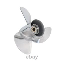 Stainless Propeller 13x19-K For Yamaha Boat Outboard Motor 50-130 hp 15 Spline