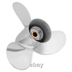 Stainless Steel Propeller 13 1/4x17 for Yamaha Outboard Motor 50-130HP 15 Tooth