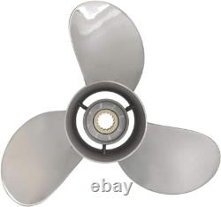 Stainless Steel Propeller 13 x 19-K For Yamaha Outboard Motor 50-130 hp 15Spline