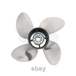 Stainless Steel Propeller 13x19 For Yamaha Outboard Motor 50-130HP Left Rotation