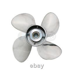 Stainless Steel Propeller 13x19 For Yamaha Outboard Motor 50-130HP Left Rotation