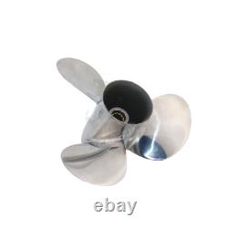 Stainless Steel Propeller 9 7/8x12 for Yamaha Outboard Motor 20 25 F25 30HP 10 T