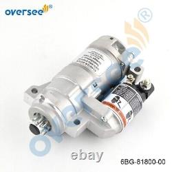 Starter Motor 6BG-81800 For Yamaha Outboard 4 Stroke F25 T25 F40 6BG-81800-00