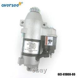 Starter Motor 6CJ-81800 For YAMAHA Outboard F115TJR TLR S114-838A 6CJ-81800-10