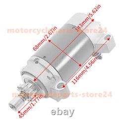 Starter Motor Assy For Yamaha Outboard 6AH-81800-00 9.9HP 13.5HP 15HP F15C 20HP