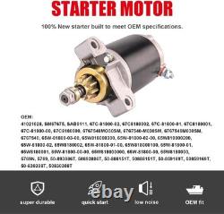 Starter Motor Compatible with 1998-2008 Outboard Yamaha, Mariner, Mercury 25H Starter Motor Compatible with 1998-2008 Outboard Yamaha, Mariner, Mercury 25H