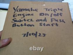 Triple Engine Start Switch Kit 6x6-762b0-11-00 Yamaha Outboard Motor Rigging