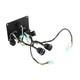 Twin Key Switch Control Panel Assy 12v For Yamaha Outboard Motor