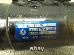 Used Yamaha Outboard Starter Starting Motor 75-80-85-90 Hp 688-81800-12-00