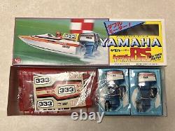 Vintage Japan LS Yamaha 85 Motor Outboard Twin Power Boat