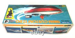 Vintage MITSUWA YAMAHA CUSTOM 17. RO Model Kit Boat With 140 OUTBOARD MOTOR JPN