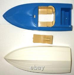 Vintage MITSUWA YAMAHA CUSTOM 17. RO Model Kit Boat With 140 OUTBOARD MOTOR JPN