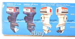 Vintage MITSUWA Yamaha Sport Custom 17. RO Model Kit with Outboard Motor 140A/B
