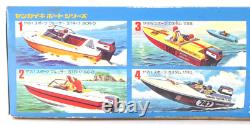 Vintage MITSUWA Yamaha Sport Custom 17. RO Model Kit with Outboard Motor 140A/B