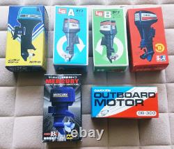 Vintage Rare Outboard Motor Boat motor sets YAMAHA 55, LS A, LSB, OB-300 etc