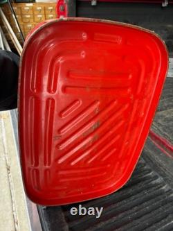 Vintage Yamaha 3.7 gal / 14 L Steel Outboard Motor Metal Gas Tank With Two Hoses