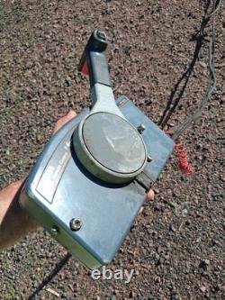Vintage Yamaha 703 Outboard Boat Motor Remote Control Side Mount W Key & Cables