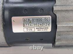 Yamaha F150 F200 Outboard Oem Starting Motor Assy 6cb-81800-00-00
