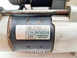 Yamaha F250 Outboard Starting Motor Assy 6br-81800-01-00 Oem