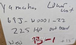 Yamaha Lower Unit Outboard Motor Gasket Kit 69J-W0001-22 F225TXR FL F 200 225 HP