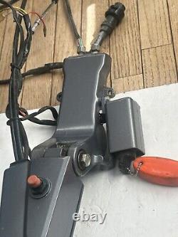 Yamaha OUTBOARD Tiller Handle With Cables AND KEY AND TRIM SWITCH GOOD CONDITION