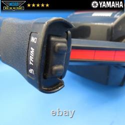 Yamaha Outboard Dual Binnacle Motor Remote Control Trim Oem