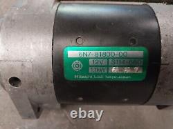 Yamaha Outboard Motor OEM Starter Starting Motor Assembly 6N7-81800-00
