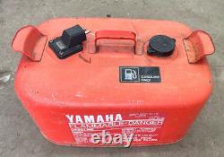 Yamaha Outboard Motor Red Metal 6.3 Gallon Fuel Gas Tank OEM