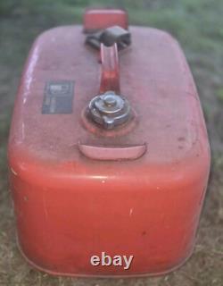 Yamaha Outboard Motor Red Metal 6.3 Gallon Fuel Gas Tank OEM