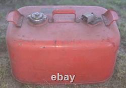 Yamaha Outboard Motor Red Metal 6.3 Gallon Fuel Gas Tank OEM