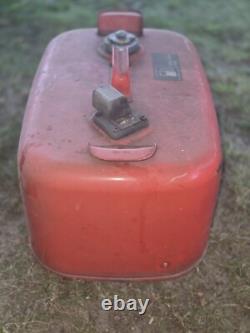 Yamaha Outboard Motor Red Metal 6.3 Gallon Fuel Gas Tank OEM
