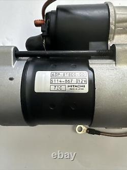 Yamaha Outboard Starting Motor Assy 63p-81800-00-00