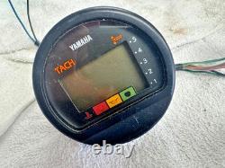 Yamaha Used 6Y5 Digital Gauge Tachometer for Outboard Motor