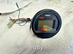 Yamaha Used 6Y5 Digital Gauge Tachometer for Outboard Motor