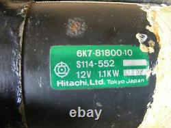 Yamaha V6 115-130-150-175-200-225 Starter Motor 6K7-42771-00-EK Outboard