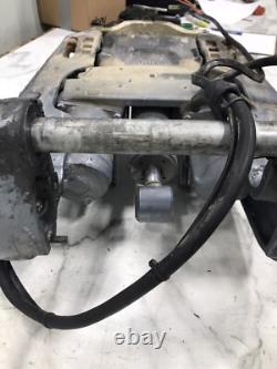 Yamaha outboard engine motor transom mount bracket plate hydraulic cylinder