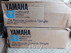 Yamaha outboard motor 704 remote control/single model #870448205-12